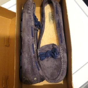 Ugg navy blue slippers